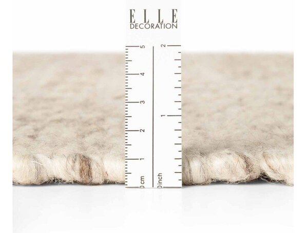 Covor bej/în culoare naturală țesut manual din lână 160x230 cm Lyon Beans – Elle Decoration
