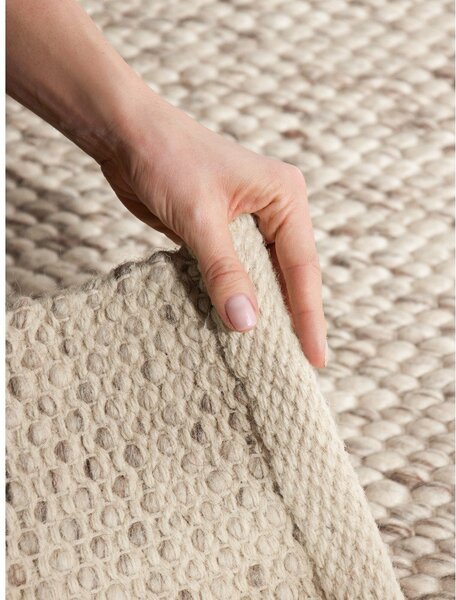 Covor bej/în culoare naturală țesut manual din lână 160x230 cm Lyon Beans – Elle Decoration