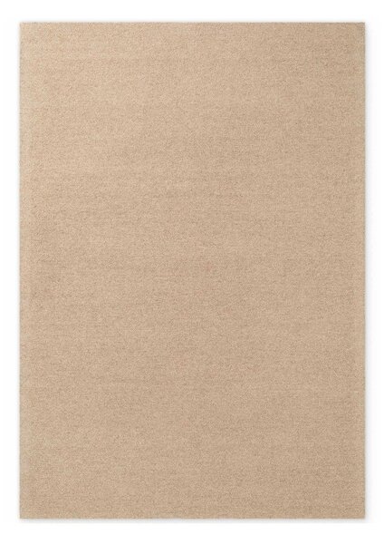 Covor în culoare naturală țesut manual din lână 140x200 cm Puristic Knots – Elle Decoration