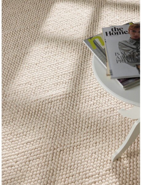 Covor crem țesut manual din lână 120x170 cm Richmond Diana – Ted Baker