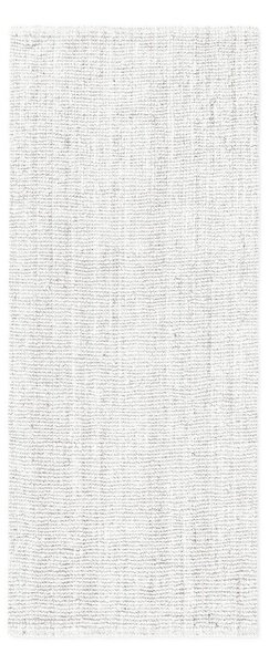 Covor tip traversă gri deschis reversibil/țesut manual din iută 80x200 cm Bouclé Jaipur – Hanse Home