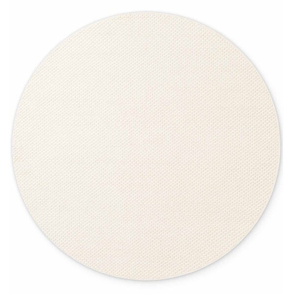 Covor crem țesut manual rotund din lână ø 160 cm Lyon Beans – Elle Decoration