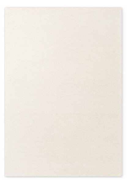 Covor crem țesut manual din lână 160x230 cm Puristic Knots – Elle Decoration