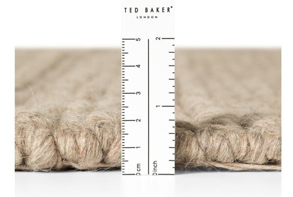 Covor tip traversă bej țesut manual din lână 80x250 cm Camden Parker – Ted Baker