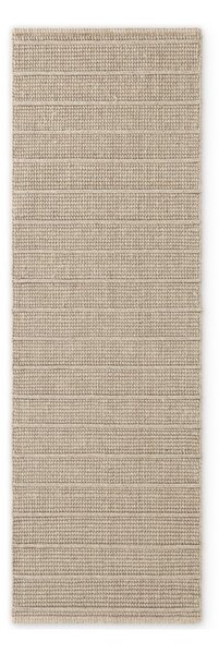 Covor tip traversă bej țesut manual din lână 80x250 cm Camden Parker – Ted Baker