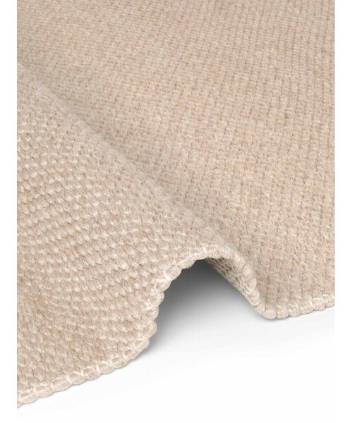 Covor bej țesut manual din lână 140x200 cm Lyon Beans – Elle Decoration