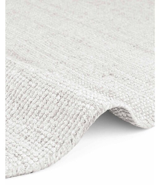 Covor gri deschis reversibil/țesut manual rotund din iută ø 160 cm Bouclé Jaipur – Hanse Home