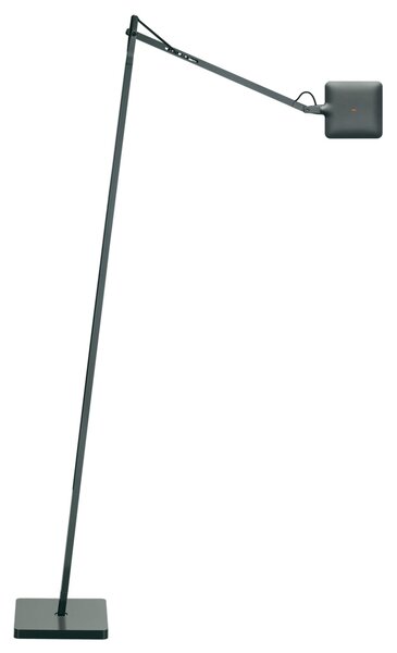 FLOS Kelvin LED - lampă podea designer, antracit, reglabil, Negru, Camera de zi / sufragerie, Metal, Design