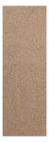 Covor tip traversă maro deschis lavabil 80x240 cm Rocco Caramel – Elle Decoration