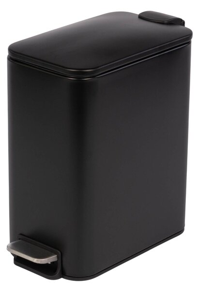 Coș de baie îngust BALVO, 5 l, negru