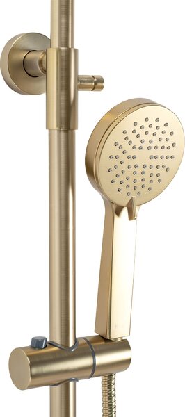 Set dus cu termostat Rea PAROT BRUSHED GOLD