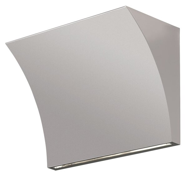 FLOS Pochette aplică de perete LED gri, Gri, Camera de zi / sufragerie, Metal, Design