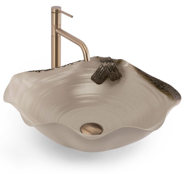 Lavoar ceramic pentru blat REA HM-22 Handmade ART