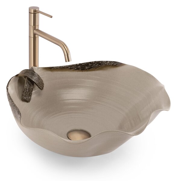 Lavoar ceramic pentru blat REA HM-22 Handmade ART