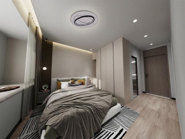 Plafonieră LED dimabilă LED/90W/230V 3000-6500K + telecomandă