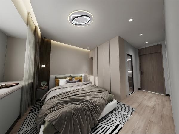 Plafonieră LED dimabilă LED/90W/230V 3000-6500K + telecomandă