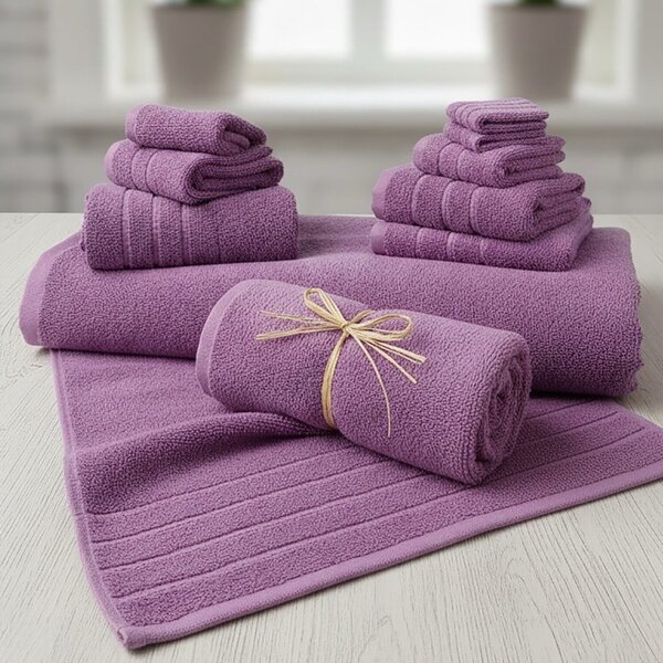 Prosop Luxury Bumbac 100% –50 X 90 cm- 600g/m2 – MOV