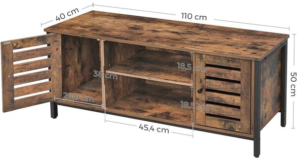 Sertar TV, suport TV cu depozitare 110 x 40 x 50 cm