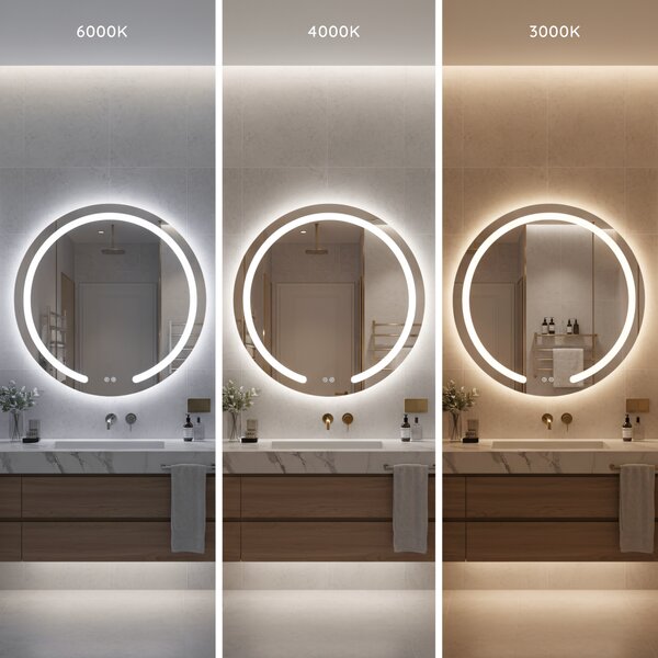 Oglindă LED 50cm Modern