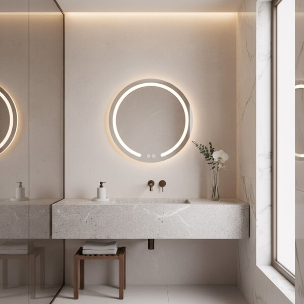 Oglindă LED 50cm Modern
