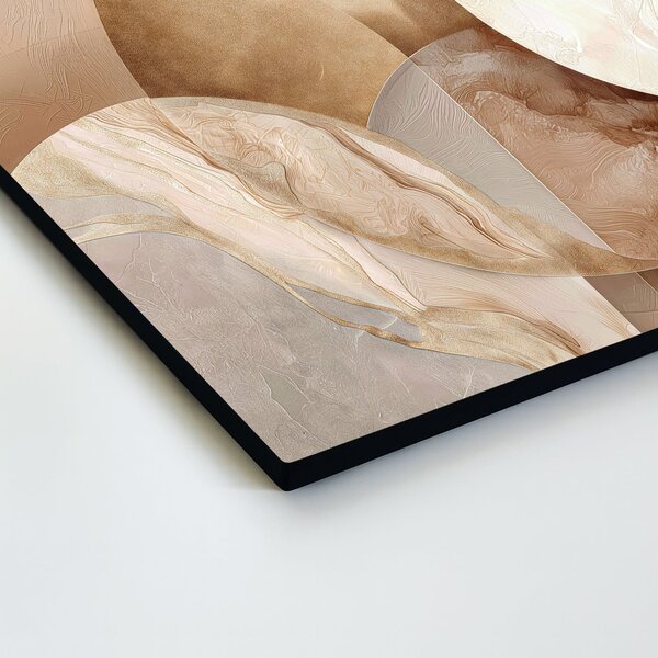 DUBLEZ | Tablou abstract - Champagne | Imprimare UV premium