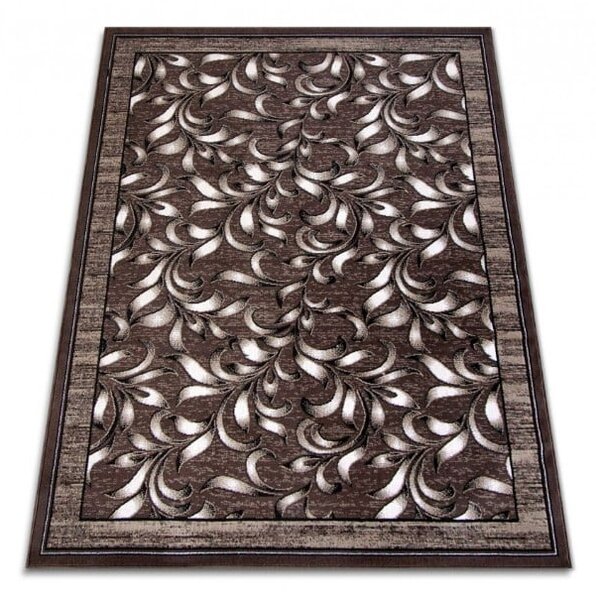 Covor Model Luna 1809 12, Dreptunghiular, Maro,1800 gr mp Dreptunghi, Maro, 80x150
