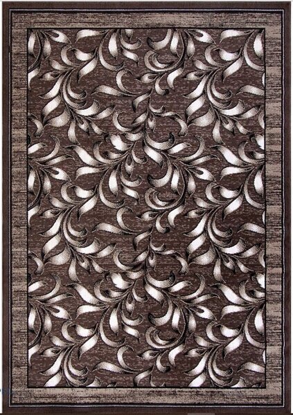Covor Model Luna 1809 12, Dreptunghiular, Maro,1800 gr mp Dreptunghi, Maro, 80x150