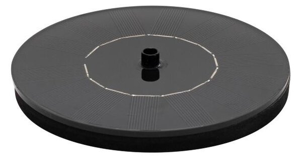 Fantana cu incarcare solara, automata, jet apa 40 cm inaltime, IPX8, diametru 13 cm, patru duze incluse