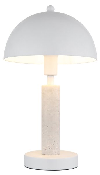 Globo 24868W - Lampă de masă JANIE 1xE14/40W/230V albă