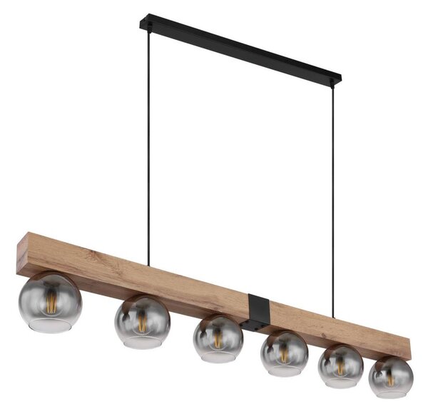 Globo 15656-6H - Candelabru suspendat pe cablu MOITAS 6xE27/40W/230V