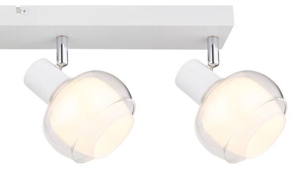 Globo 54309-4W - Spot TOKKI 4xE14/40W/230V alb