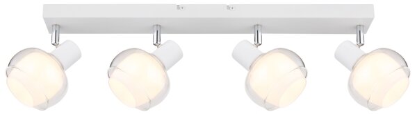 Globo 54309-4W - Spot TOKKI 4xE14/40W/230V alb