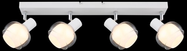 Globo 54309-4W - Spot TOKKI 4xE14/40W/230V alb