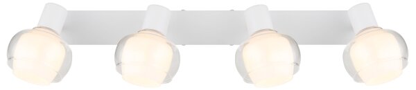 Globo 54309-4W - Spot TOKKI 4xE14/40W/230V alb