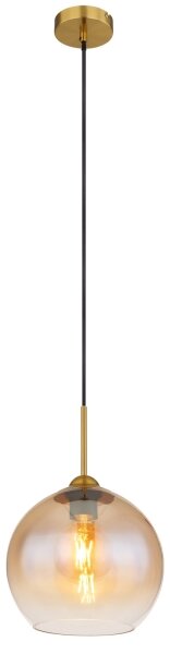 Globo 15788H - Candelabru suspendat pe cablu JAMESSA 1xE27/60W/230V, alamă