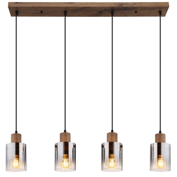 Globo 15915-4H - Lustră pe cablu UNDERWOOD 4xE27/40W/230V