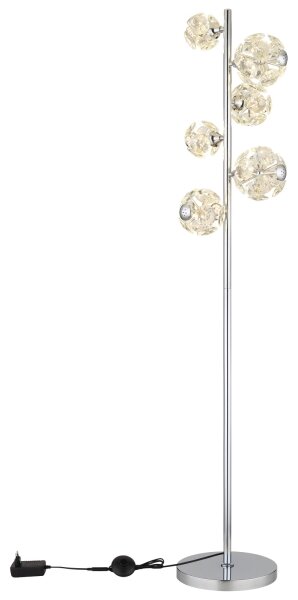 Globo 16047SC - lampă LED de podea VIRINA LED/48W/230V