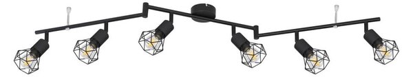 Globo 54802S-6S - Corp de iluminat cu spoturi XARA 6xE14/40W/230V