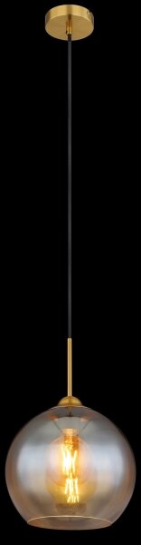Globo 15788H - Candelabru suspendat pe cablu JAMESSA 1xE27/60W/230V, alamă