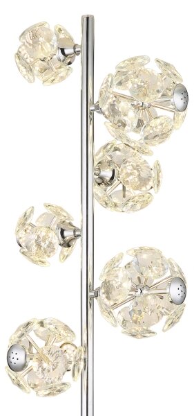 Globo 16047SC - lampă LED de podea VIRINA LED/48W/230V