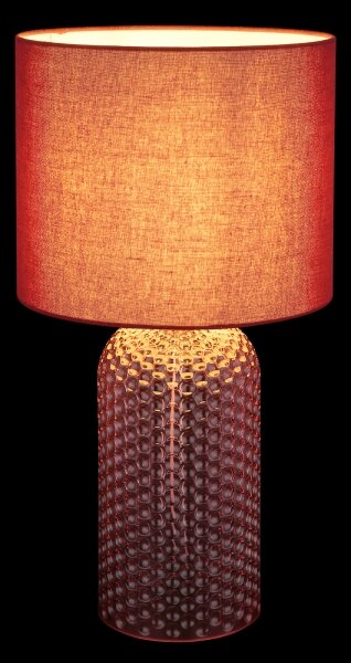 Globo 21735R - Lampă de masă SOFIE 1xE27/60W/230V roșie