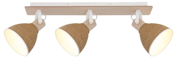 Globo 16466-3 - Corp de iluminat cu spoturi LYNDON 3xE14/40W/230V