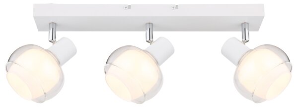 Globo 54309-3W - Spot TOKKI 3xE14/40W/230V alb