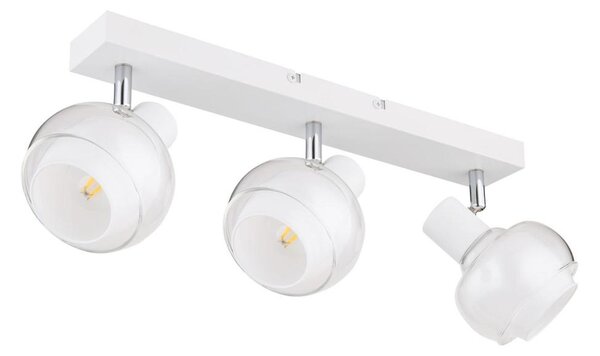 Globo 54309-3W - Spot TOKKI 3xE14/40W/230V alb