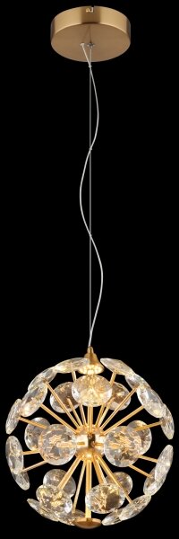 Globo 16047H - Lustru LED suspendat pe cablu VIRINA LED/12W/230V 3000K auriu