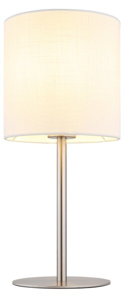 Globo 21440W - Lampă de masă BENSON 1xE27/40W/230V albă