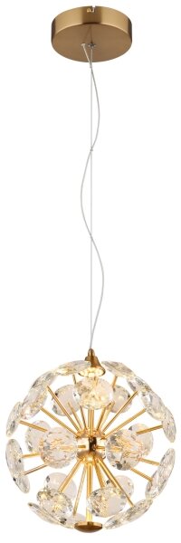 Globo 16047H - Lustru LED suspendat pe cablu VIRINA LED/12W/230V 3000K auriu