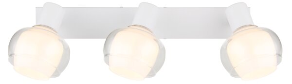 Globo 54309-3W - Spot TOKKI 3xE14/40W/230V alb