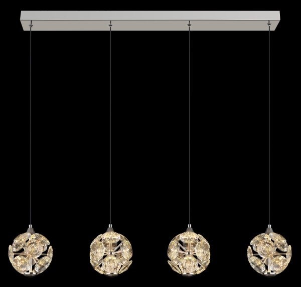 Globo 16047-4HC - Lustru LED pe cablu VIRINA LED/32W/230V