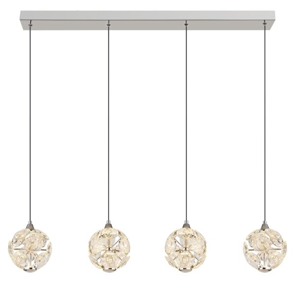 Globo 16047-4HC - Lustru LED pe cablu VIRINA LED/32W/230V